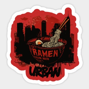 Ramen urban style Sticker